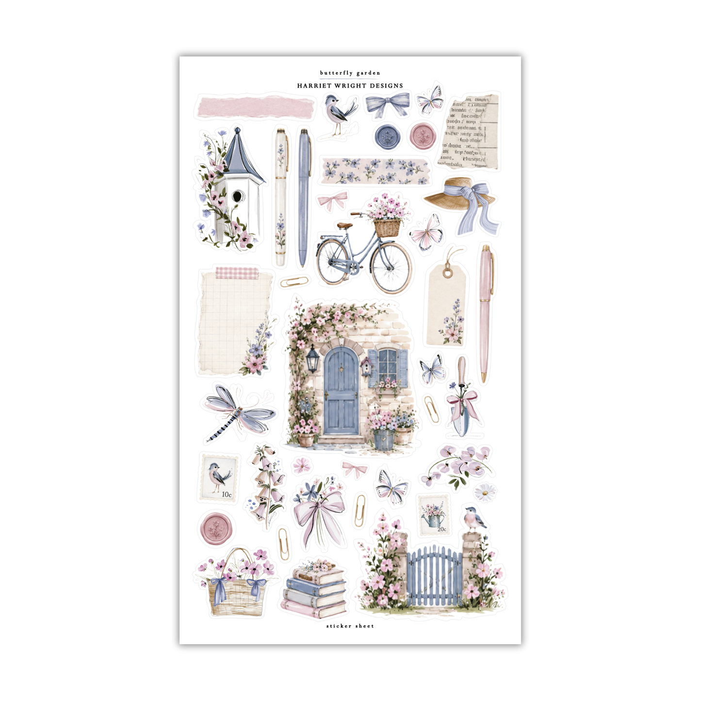 Butterfly Garden | Sticker Sheet