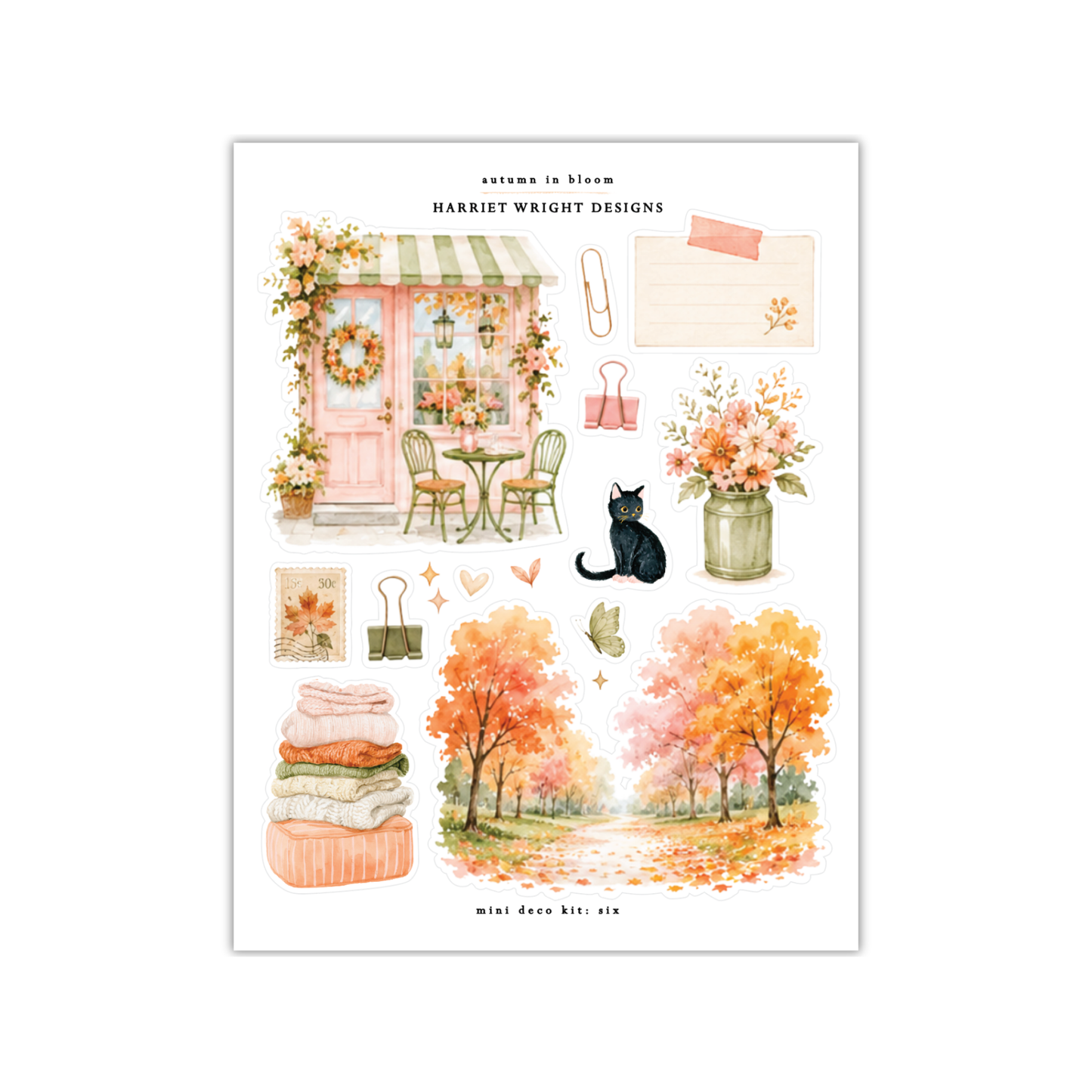 Autumn in Bloom | Mini Decorative Kit