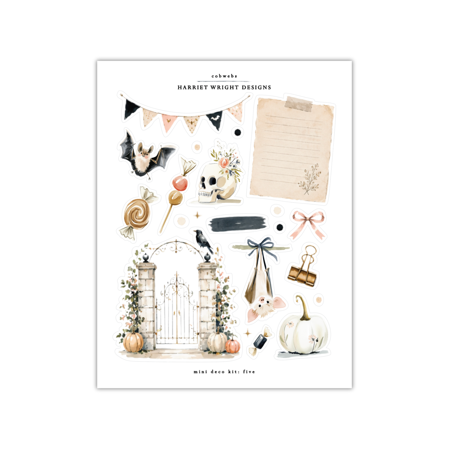 Cobwebs | Mini Decorative Kit