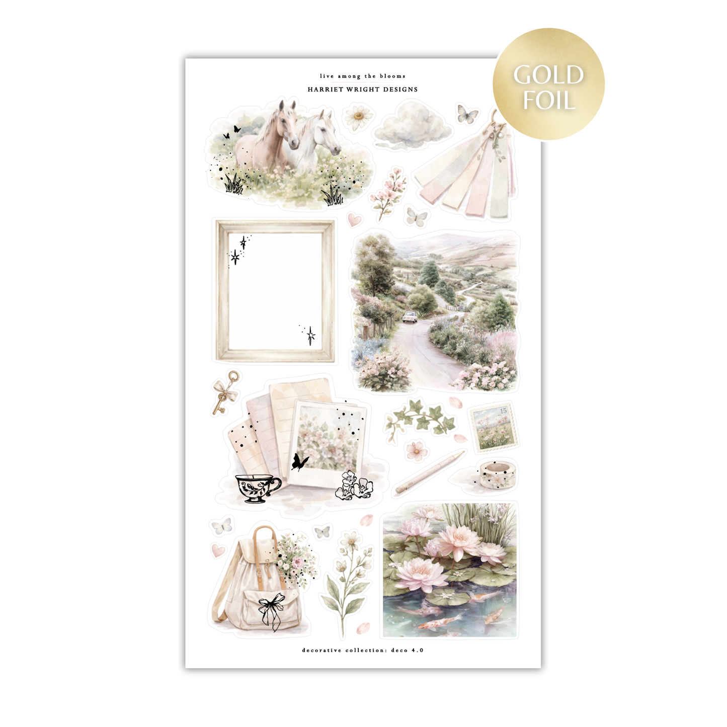 Live Among the Blooms | Decorative Collection