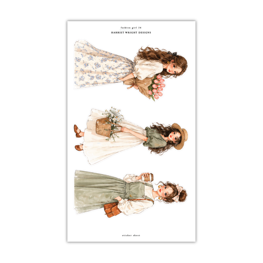 Fashion Girl 26 | Sticker Sheet