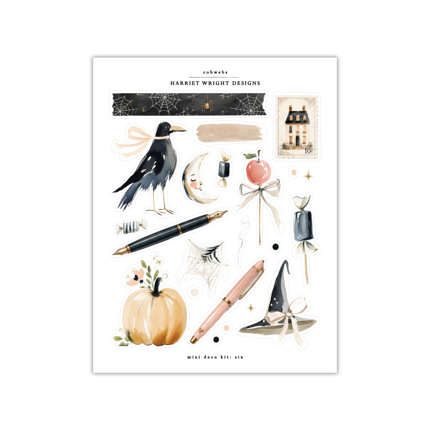 Cobwebs | Mini Decorative Kit