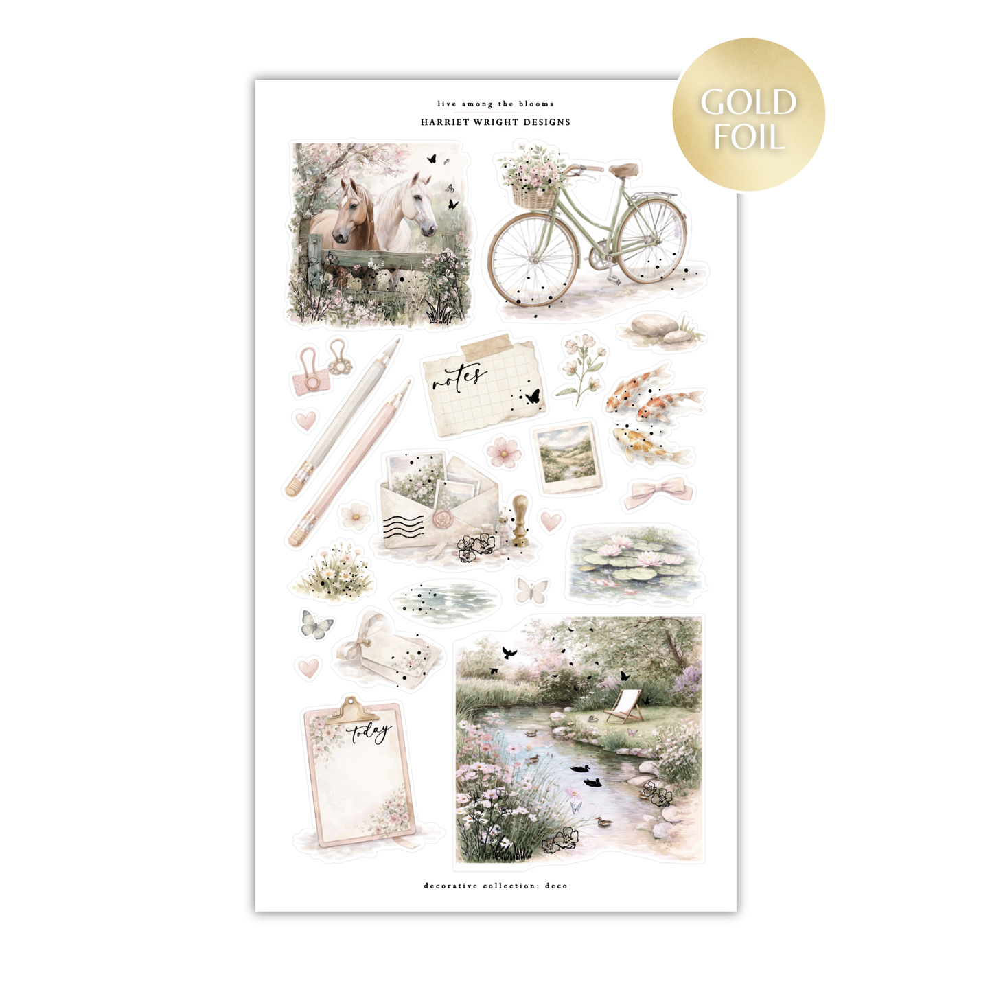 Live Among the Blooms | Decorative Collection