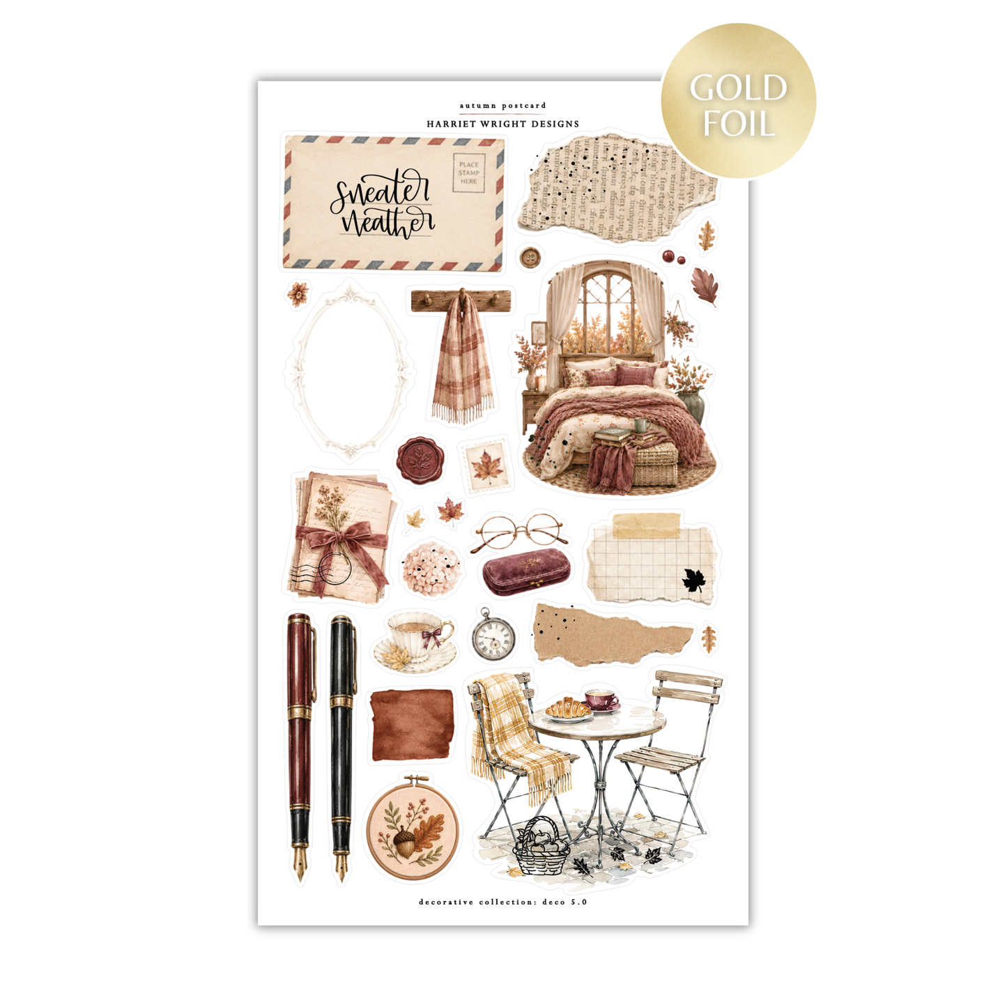 Autumn Postcard | Decorative Collection