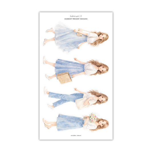 Fashion Girl 17 | Sticker Sheet
