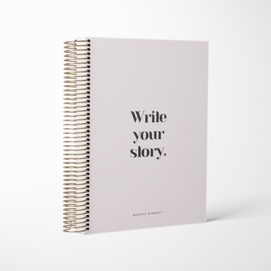 Write your Story || B6 Vertical Planner