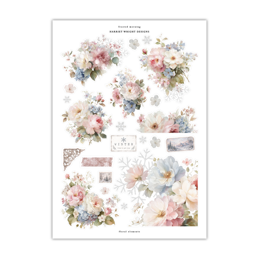 Frosted Mornings | Floral Elements