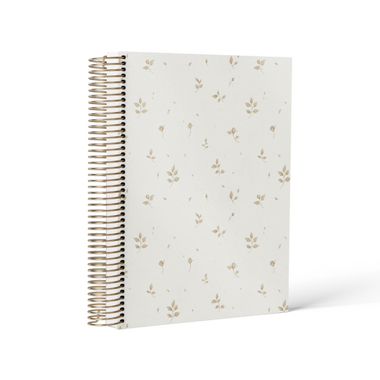 Dainty Floral || Weekly & Daily Grid Planner (A5/B6)