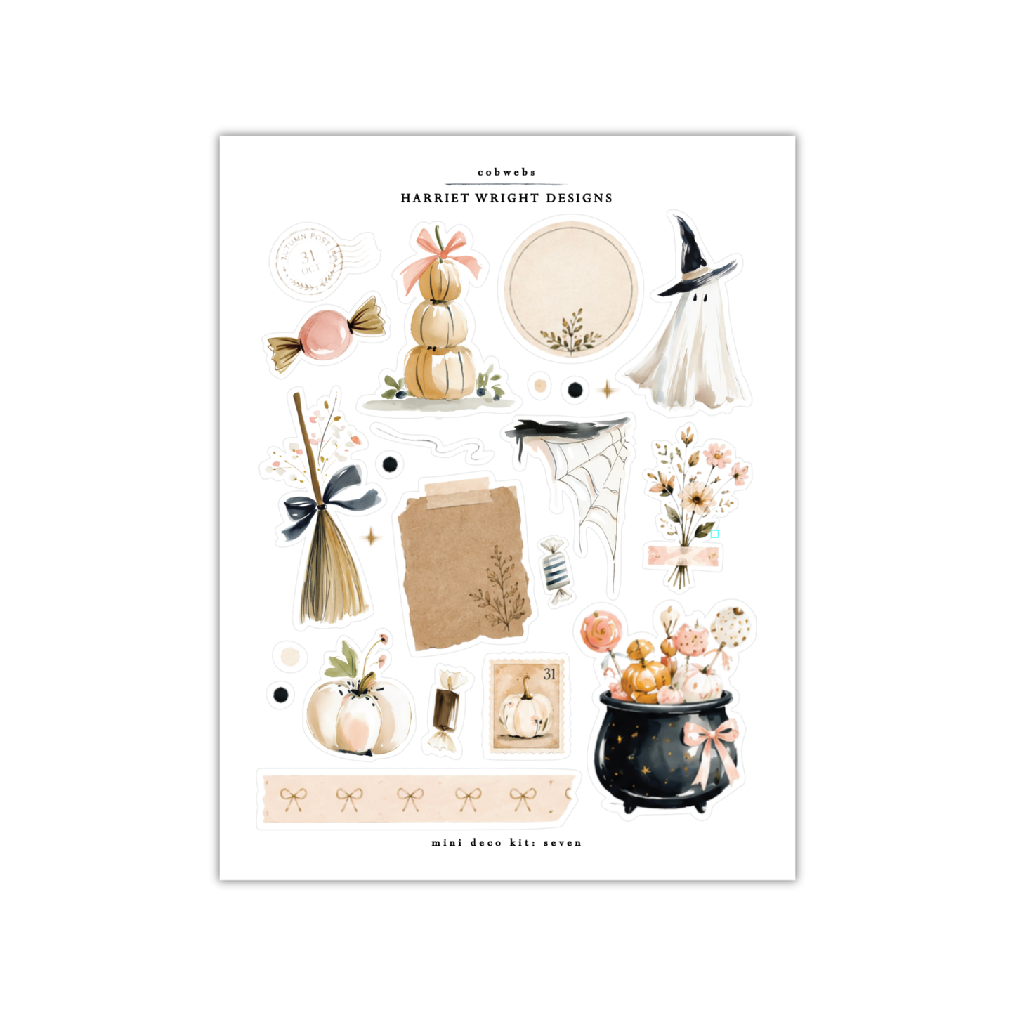 Cobwebs | Mini Decorative Kit
