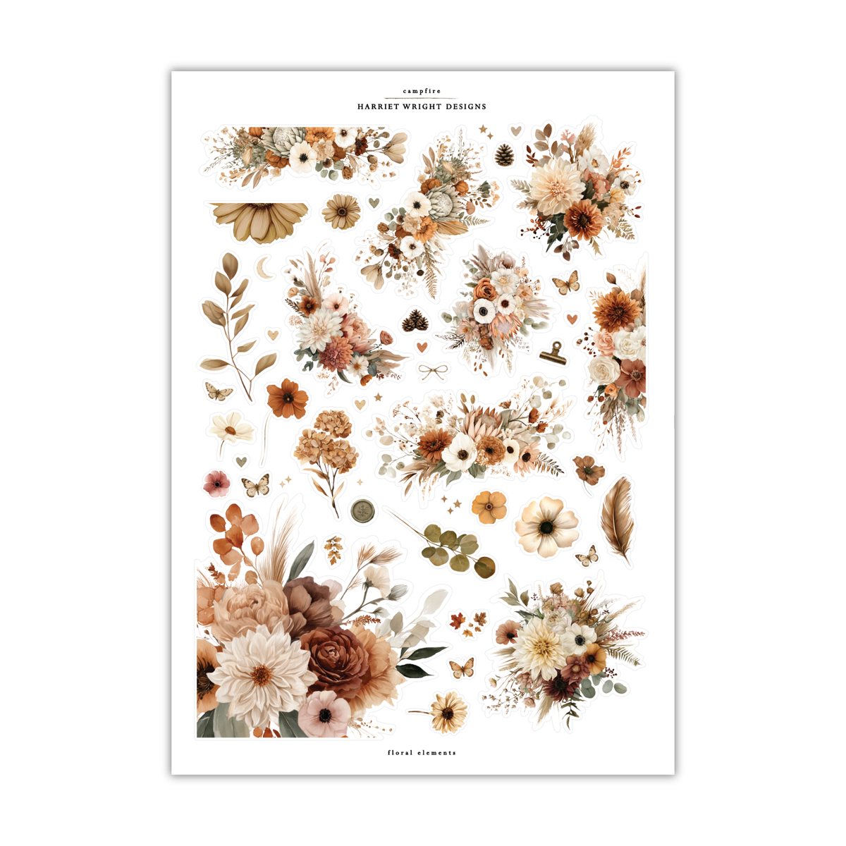 Campfire | Floral Elements