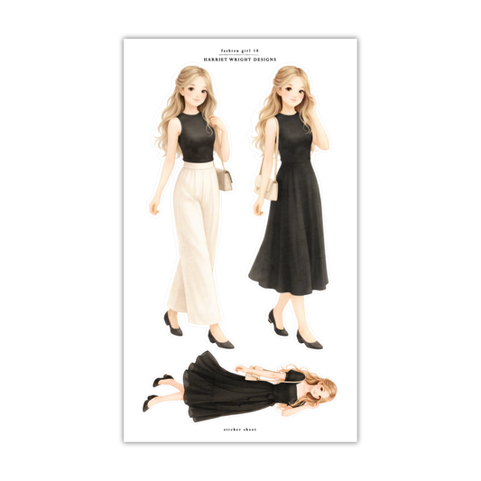Fashion Girl 18 | Sticker Sheet