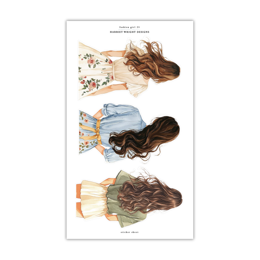 Fashion Girl 25 | Sticker Sheet
