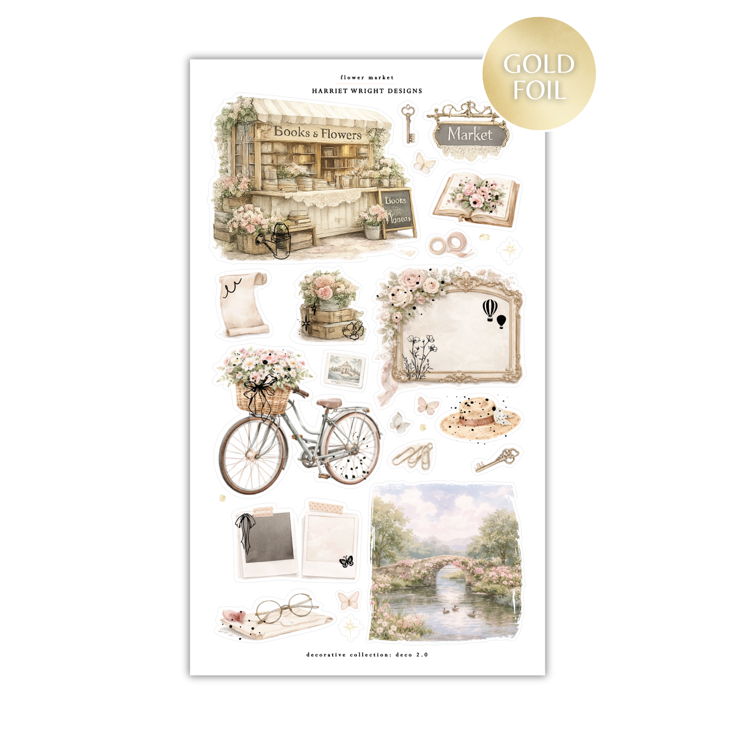 Flower Market | Decorative Collection