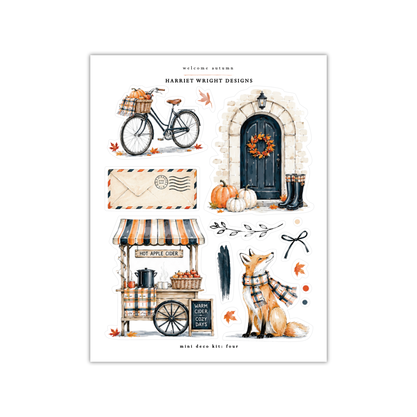 Welcome Autumn | Mini Decorative Kit