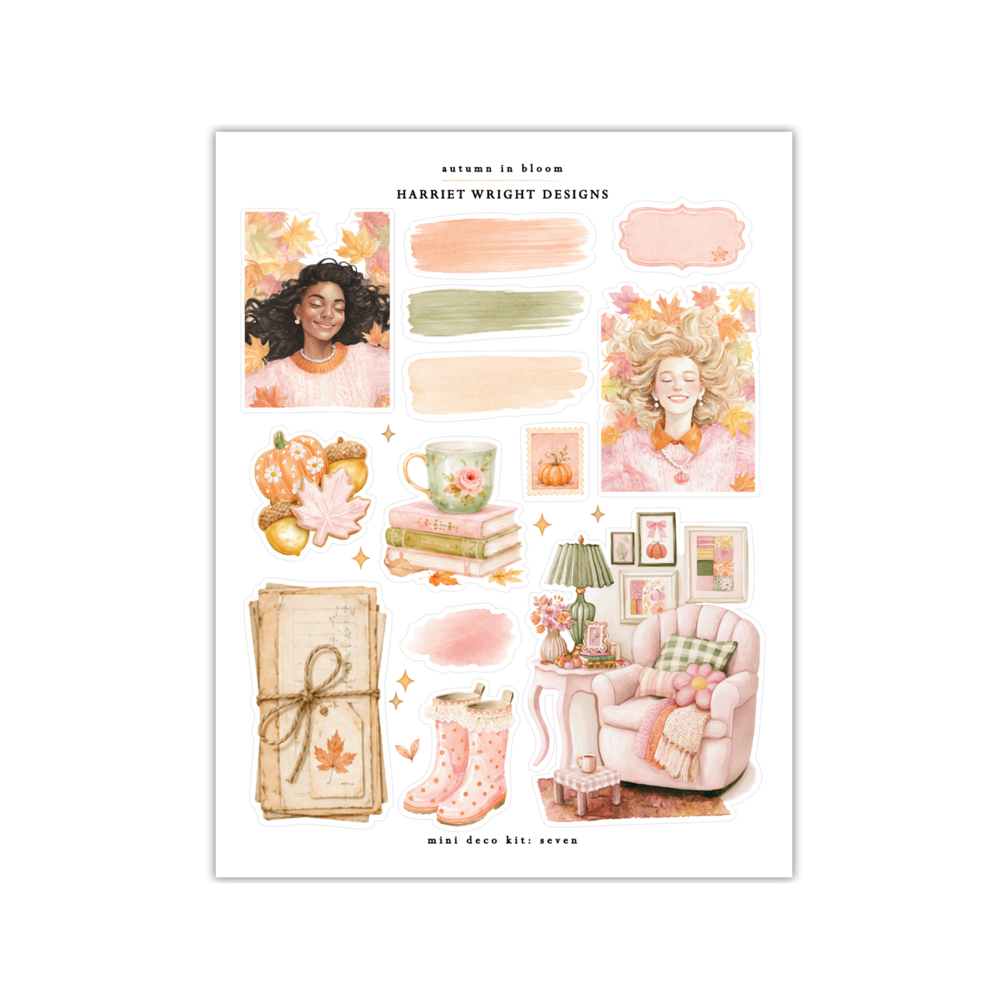 Autumn in Bloom | Mini Decorative Kit