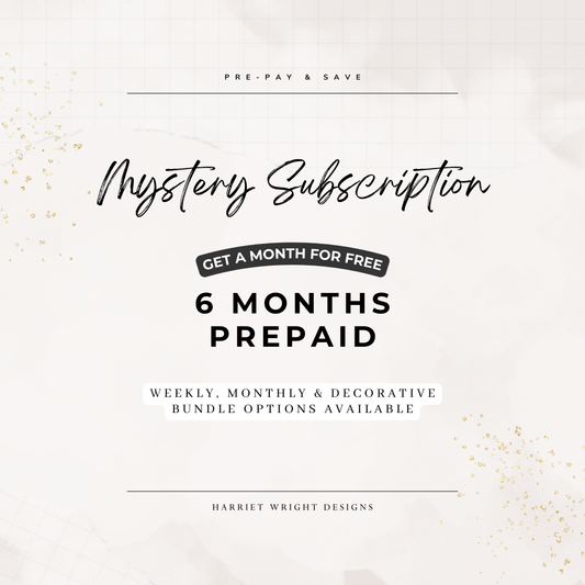 6 months PREPAID | Custom Artwork Bundle