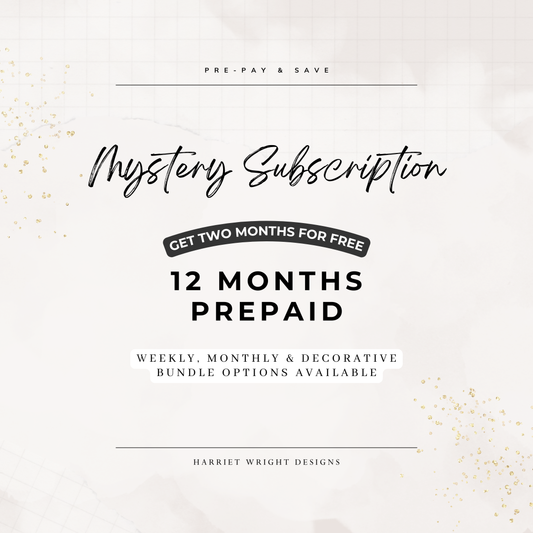 12 month PREPAID | Custom Artwork Bundle