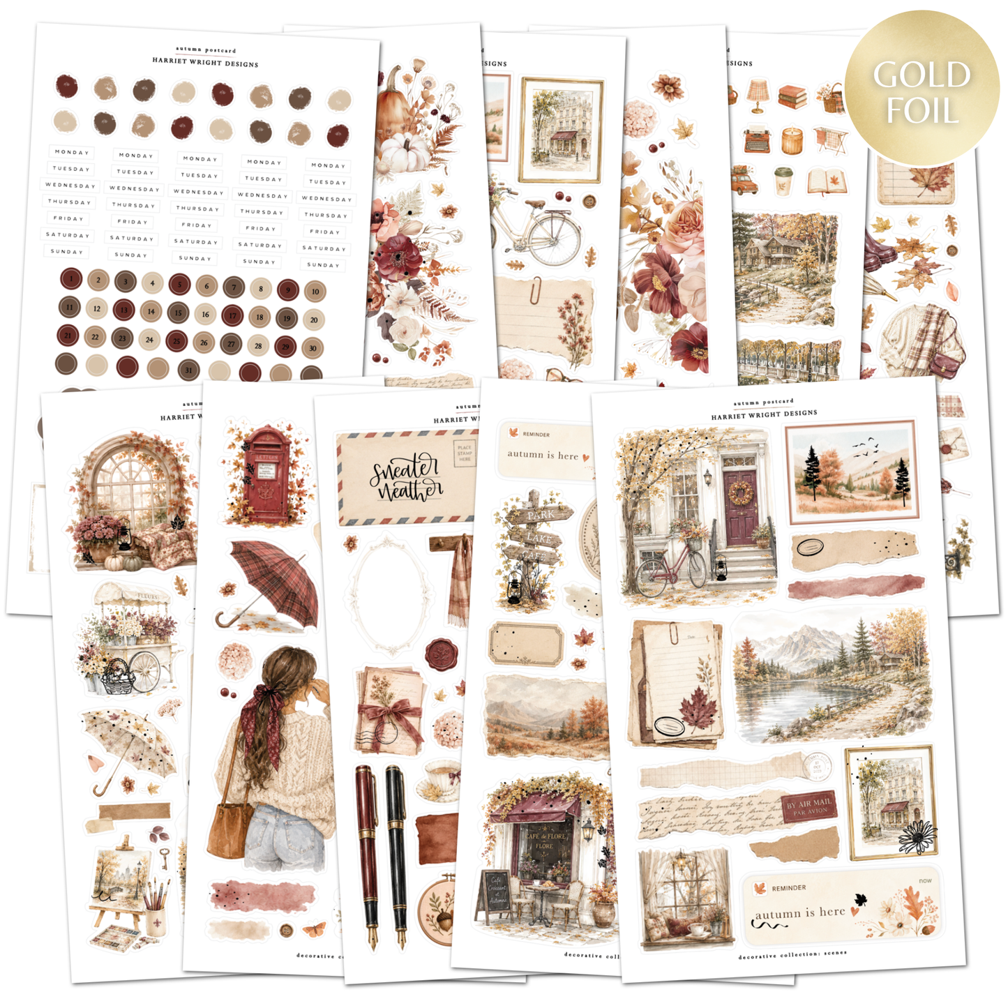 Autumn Postcard | Decorative Collection