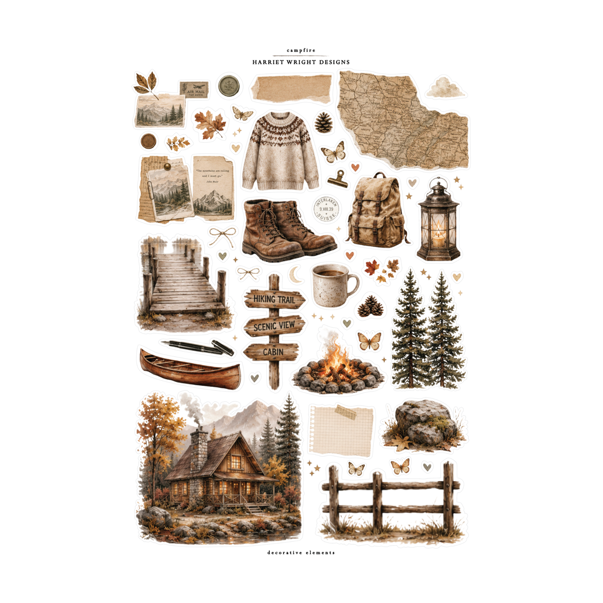 Campfire | Decorative Elements
