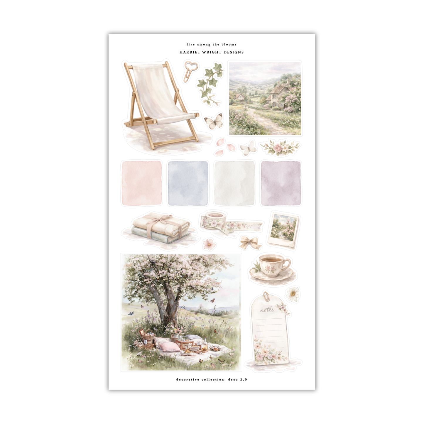 Live Among the Blooms | Decorative Collection