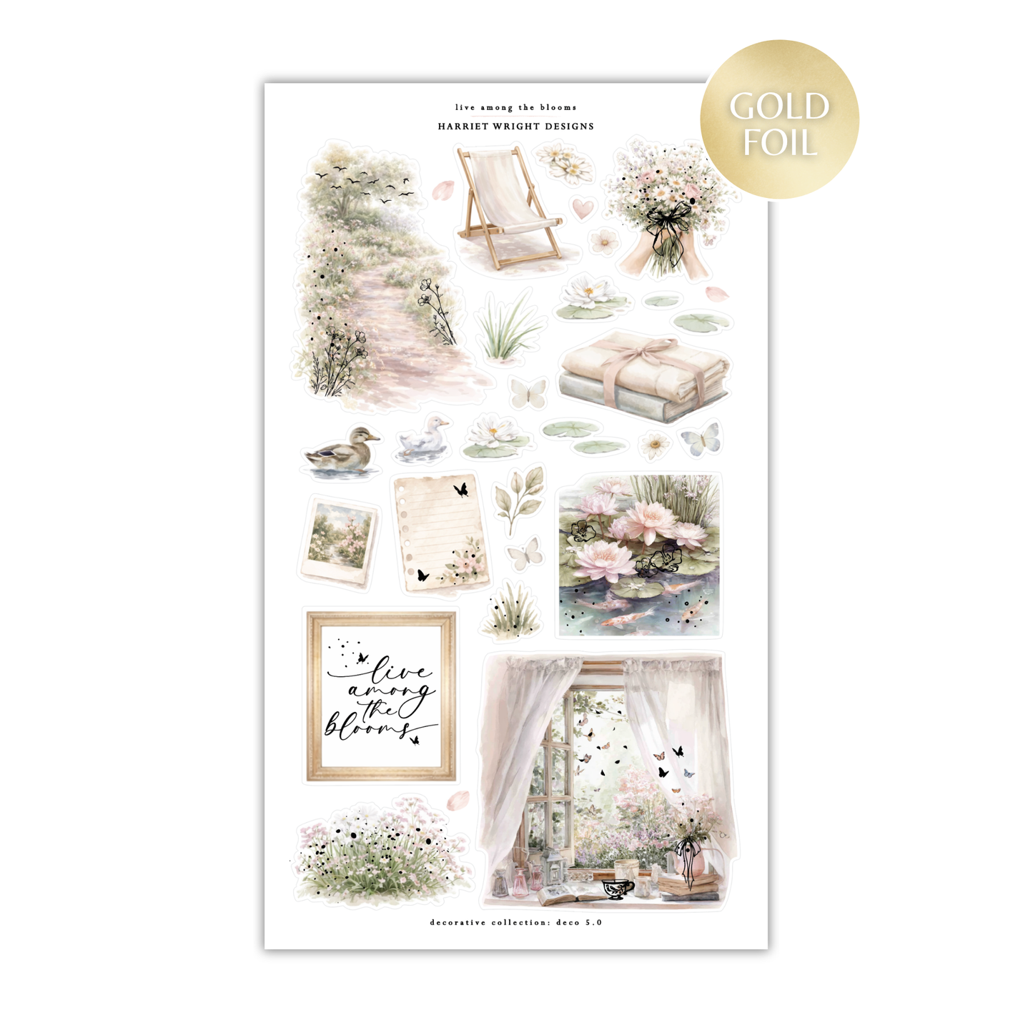 Live Among the Blooms | Decorative Collection