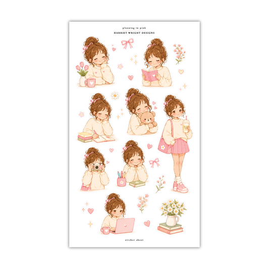 Planning in Pink | Sticker Sheet