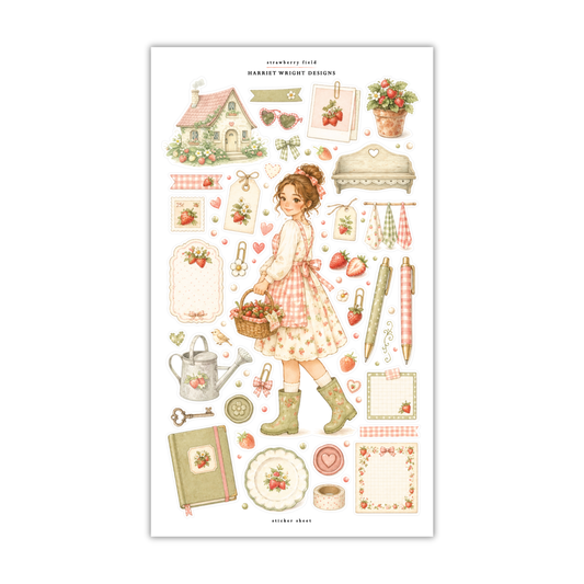 Strawberry Field | Sticker Sheet