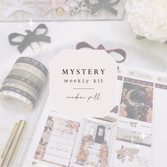 Mystery Weekly Kit || Random Pull