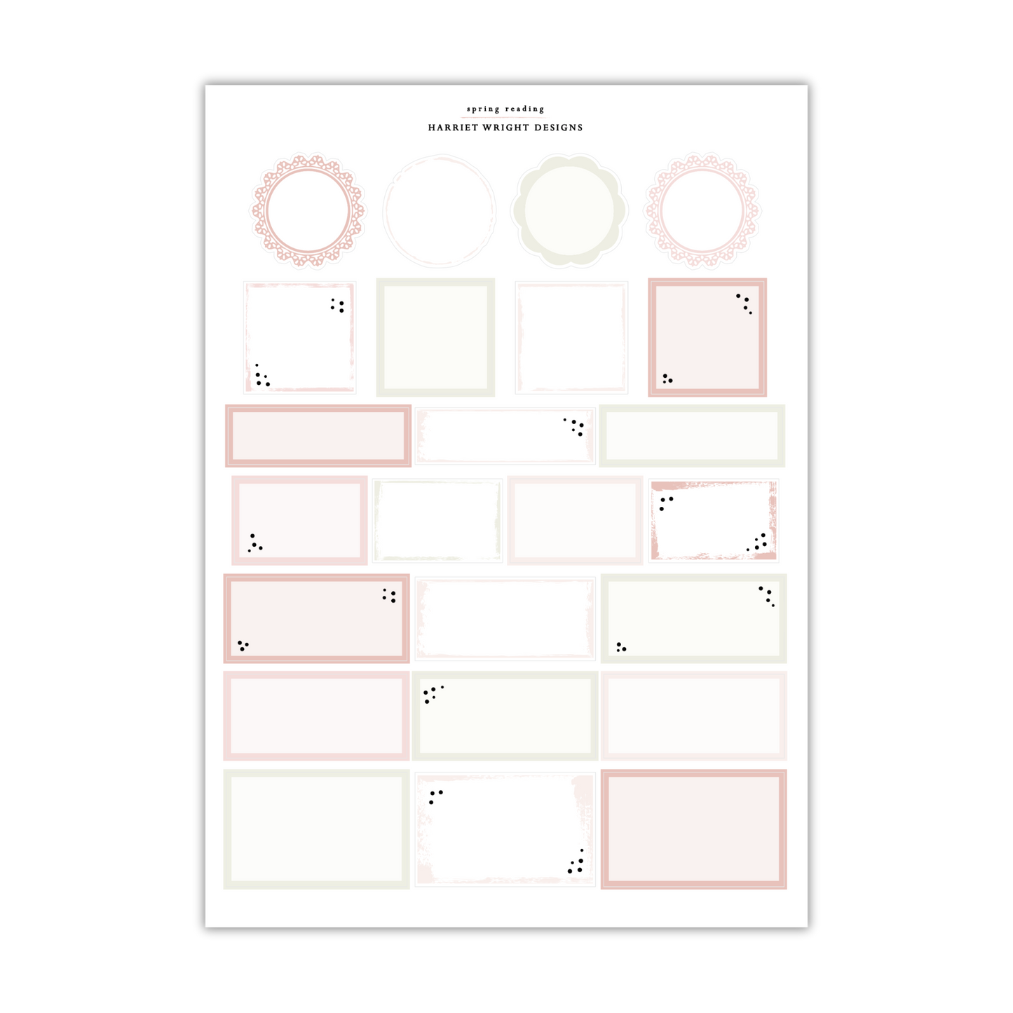 Spring Reading | Weekly Kit