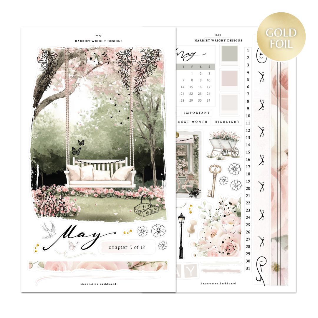 12 Month Bundle (Jan-Dec) | Decorative Dashboard (2026)