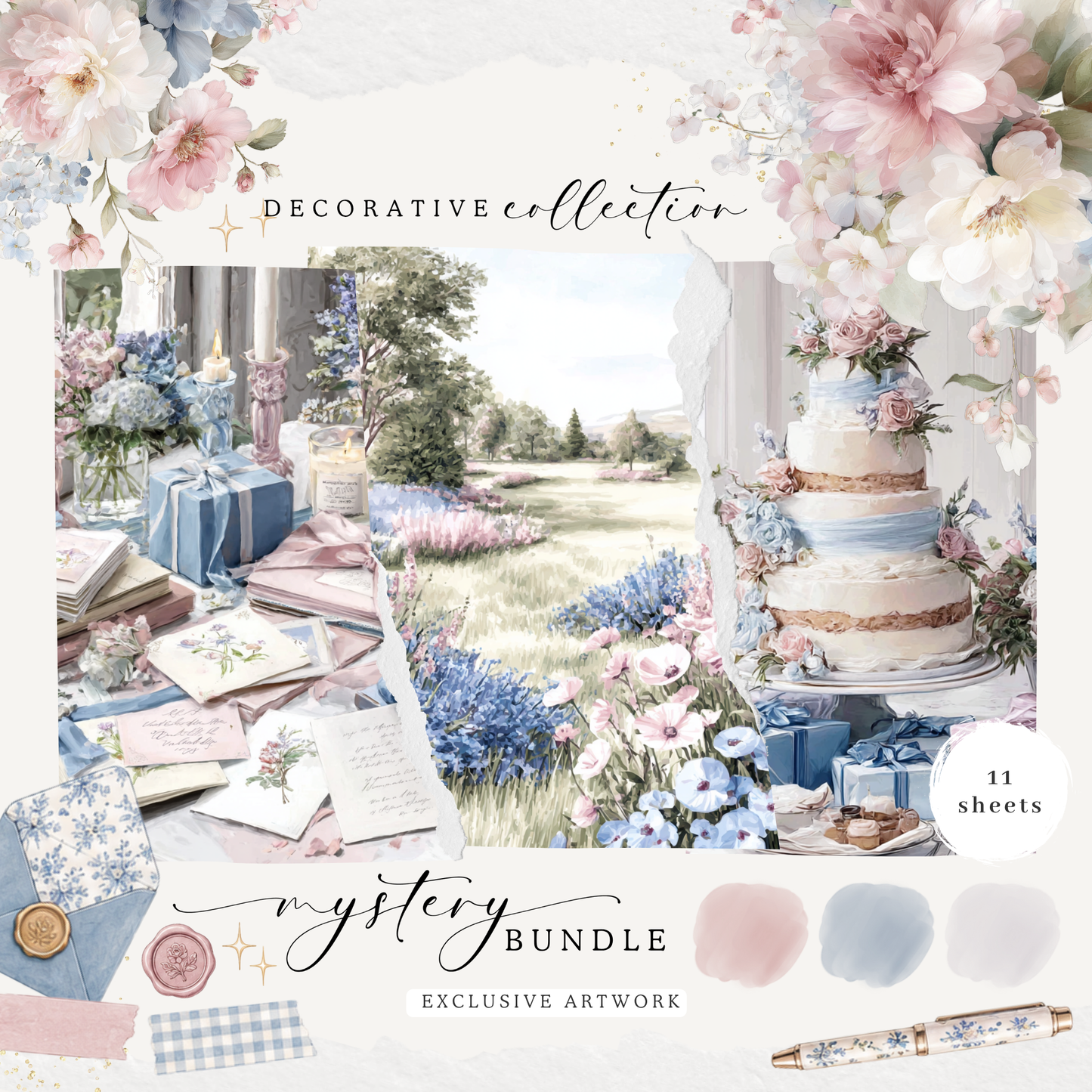 Decorative Kit | Custom Artwork Bundle (Mystery Subscription)