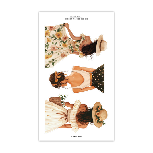 Fashion Girl 22 | Sticker Sheet