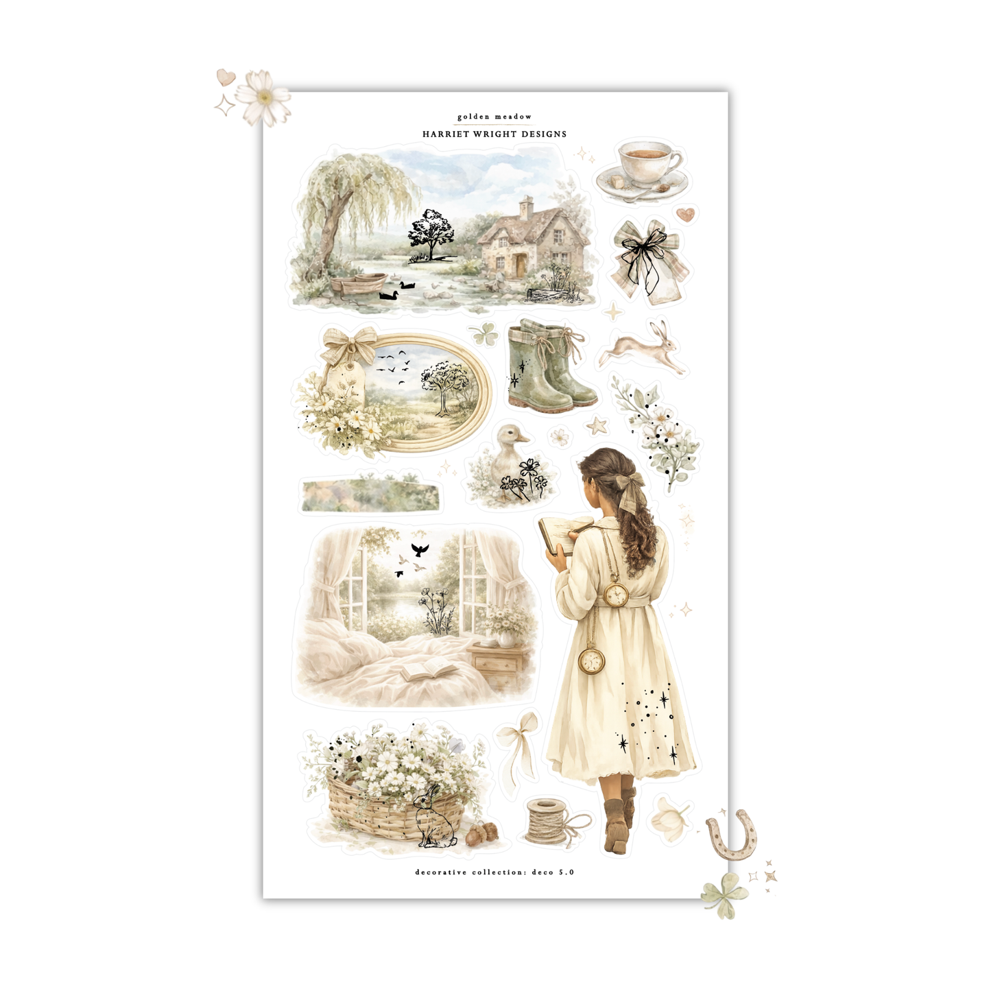 Golden Meadow | Decorative Collection (Exclusive Artwork)
