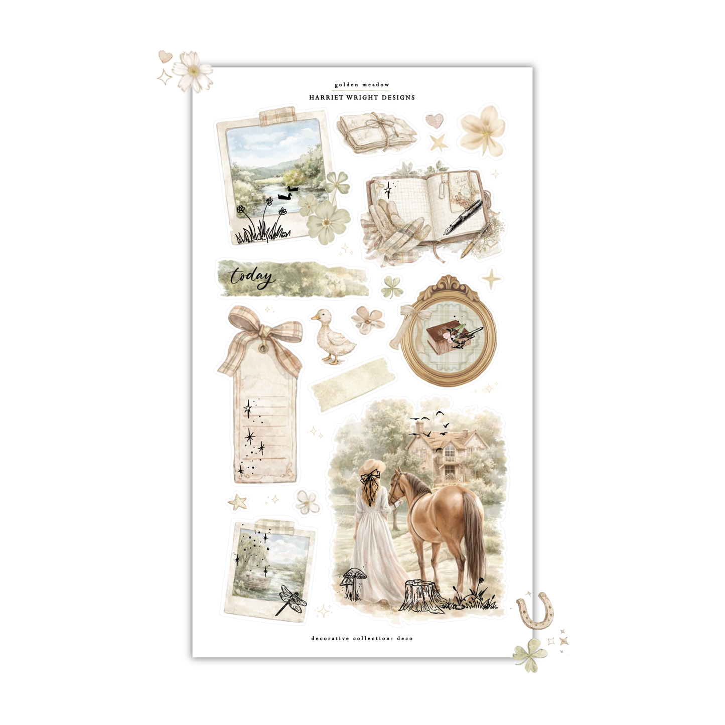 Golden Meadow | Decorative Collection (Exclusive Artwork)