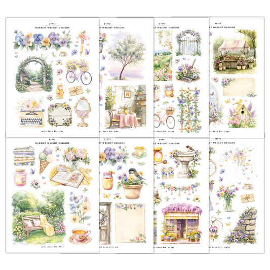 Pansy | Mini Decorative Kit