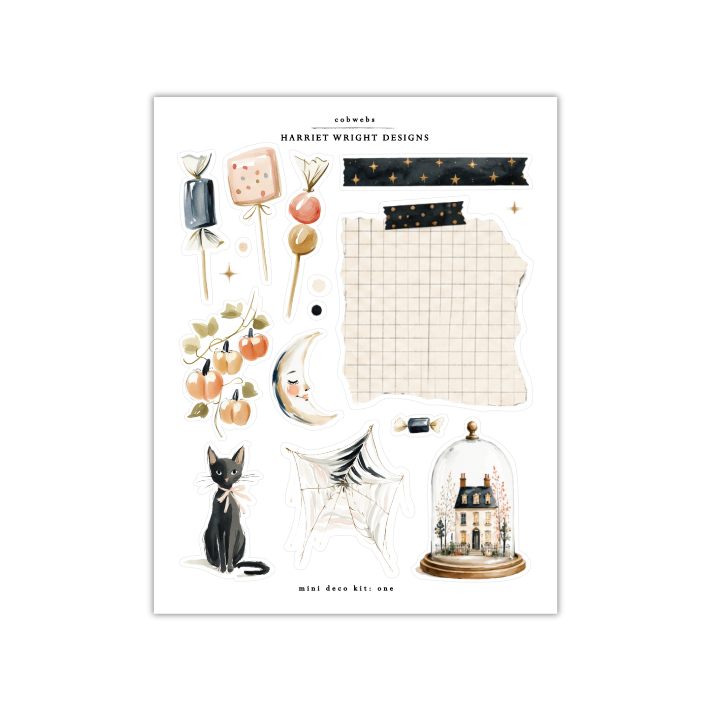 Cobwebs | Mini Decorative Kit