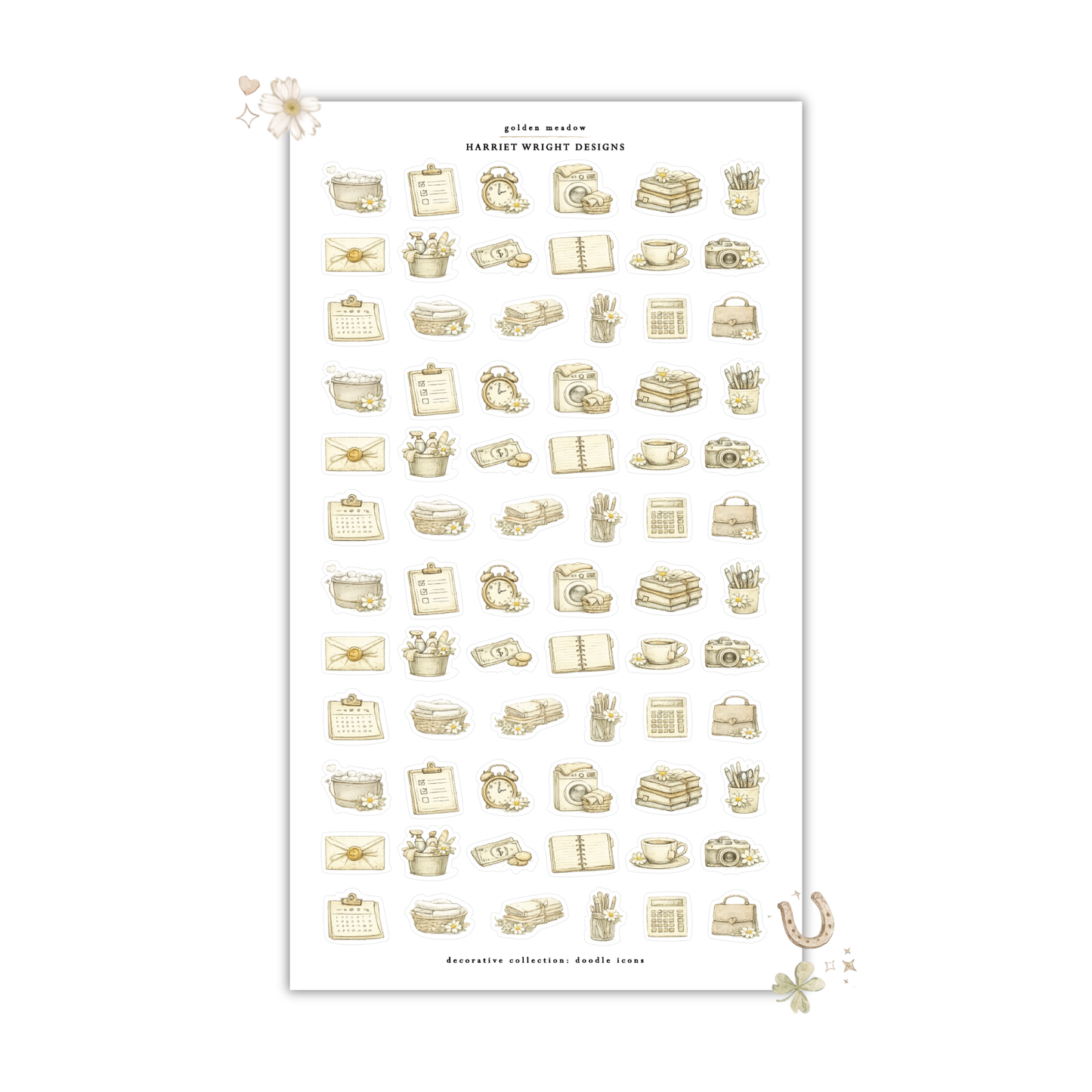 Golden Meadow | Decorative Collection (Exclusive Artwork)