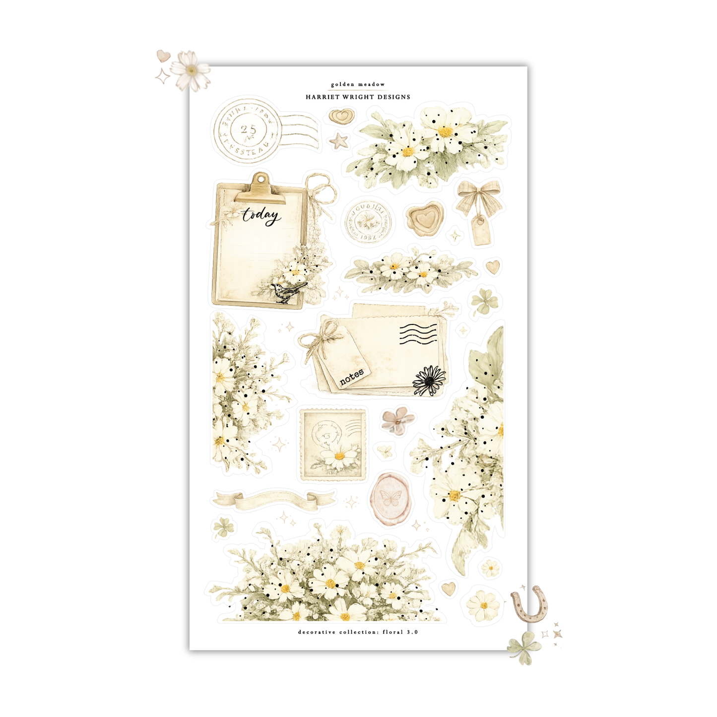 Golden Meadow | Decorative Collection (Exclusive Artwork)