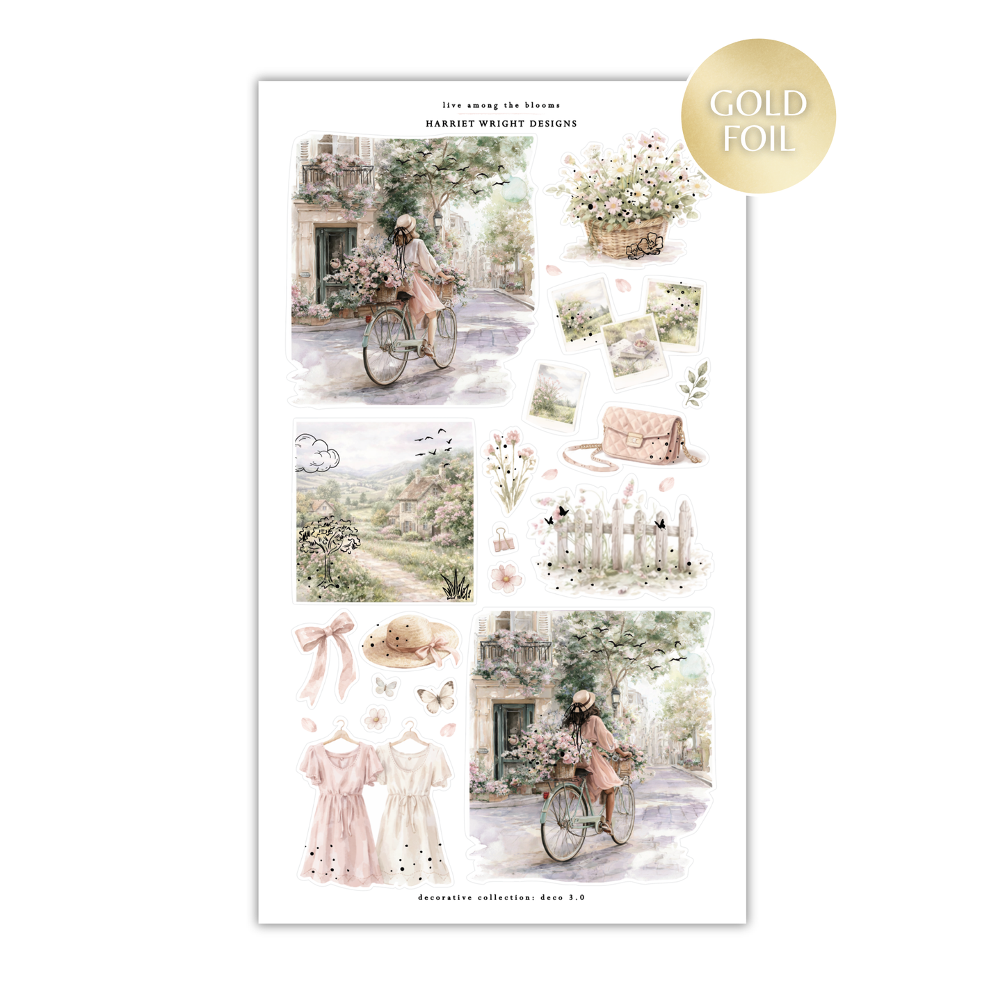 Live Among the Blooms | Decorative Collection