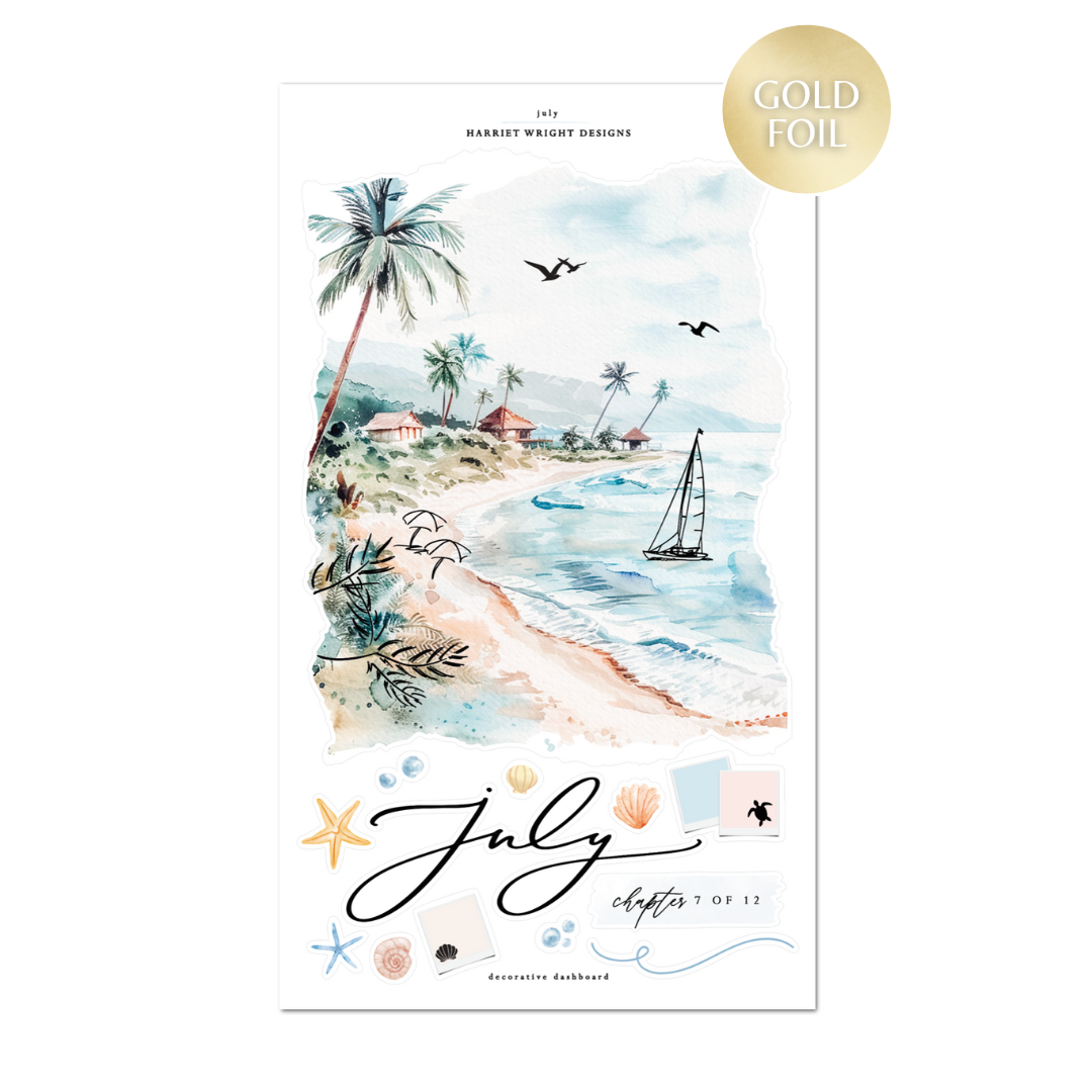 July | Decorative Dashboard