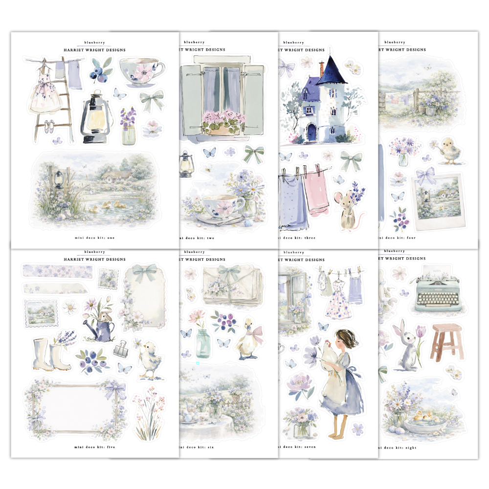 Blueberry | Mini Decorative Kit