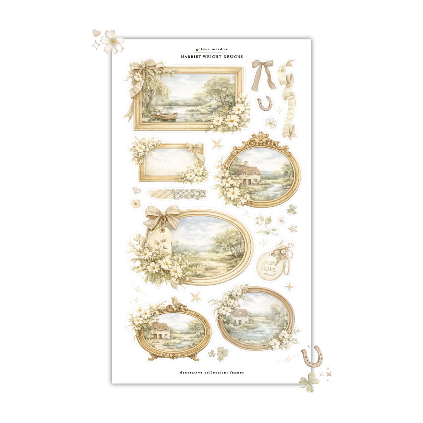 Golden Meadow | Decorative Collection (Exclusive Artwork)
