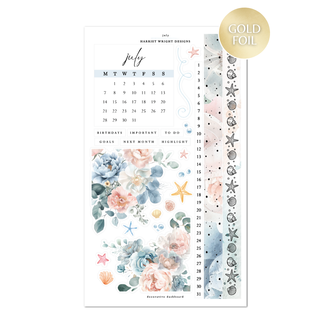 July | Decorative Dashboard