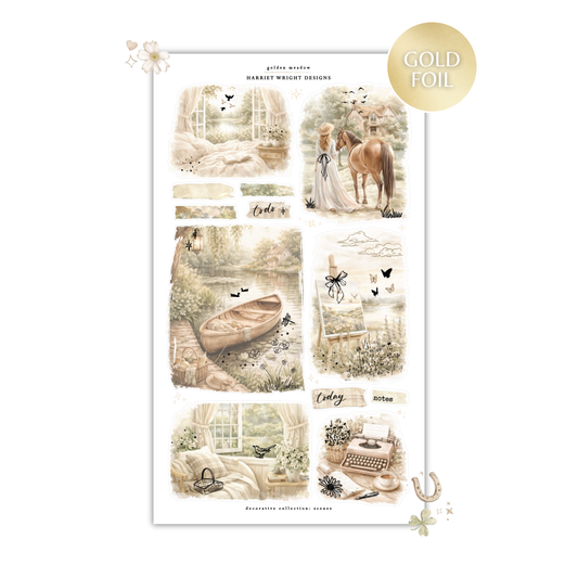 Golden Meadow | Decorative Collection (Scenes)