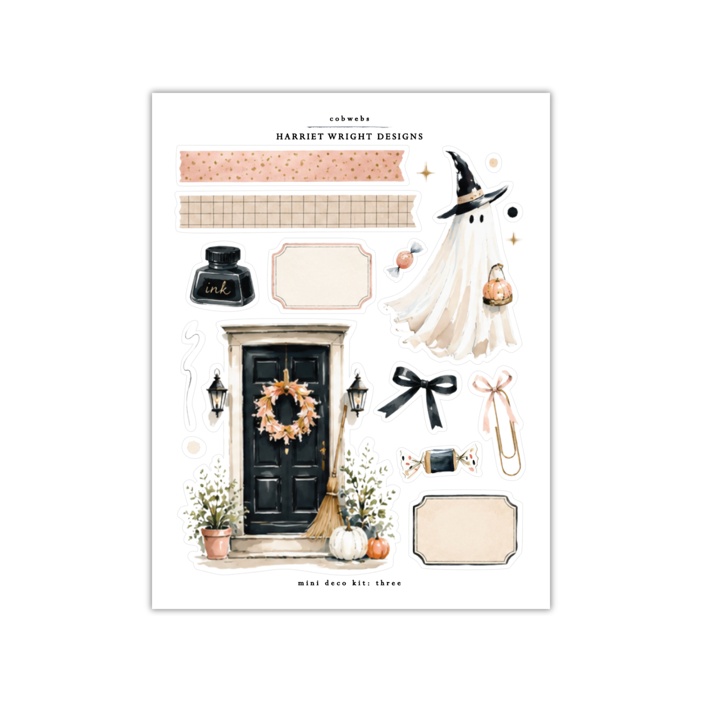 Cobwebs | Mini Decorative Kit