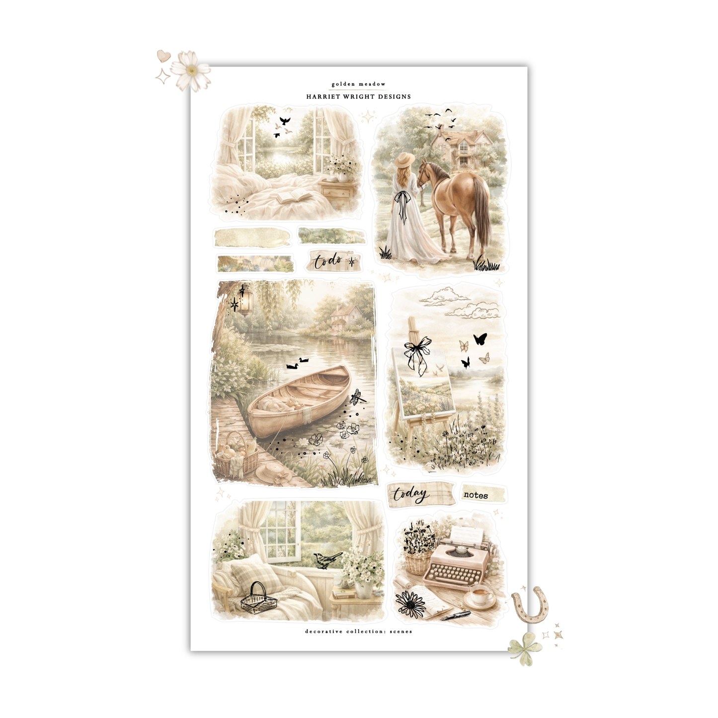 Golden Meadow | Decorative Collection (Exclusive Artwork)