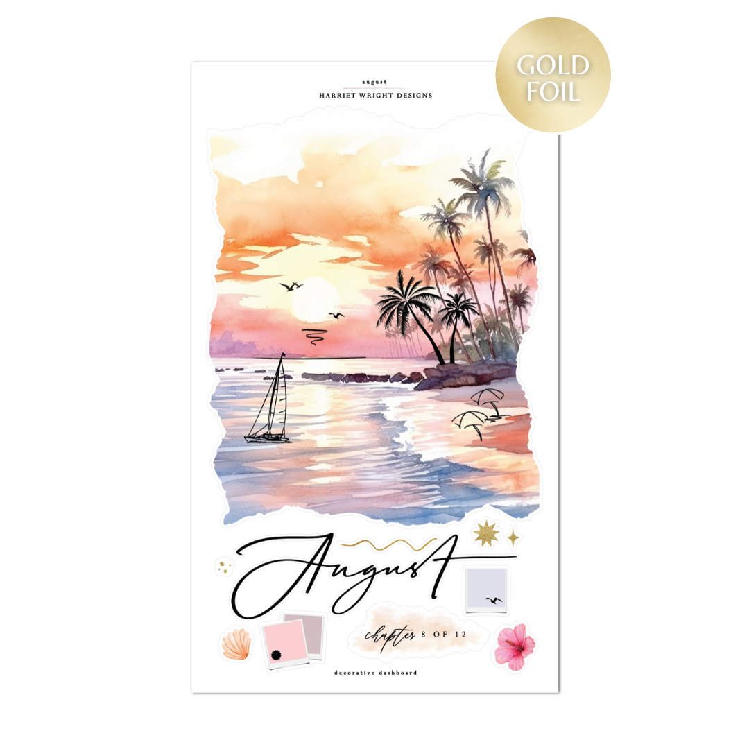 August | Decorative Dashboard