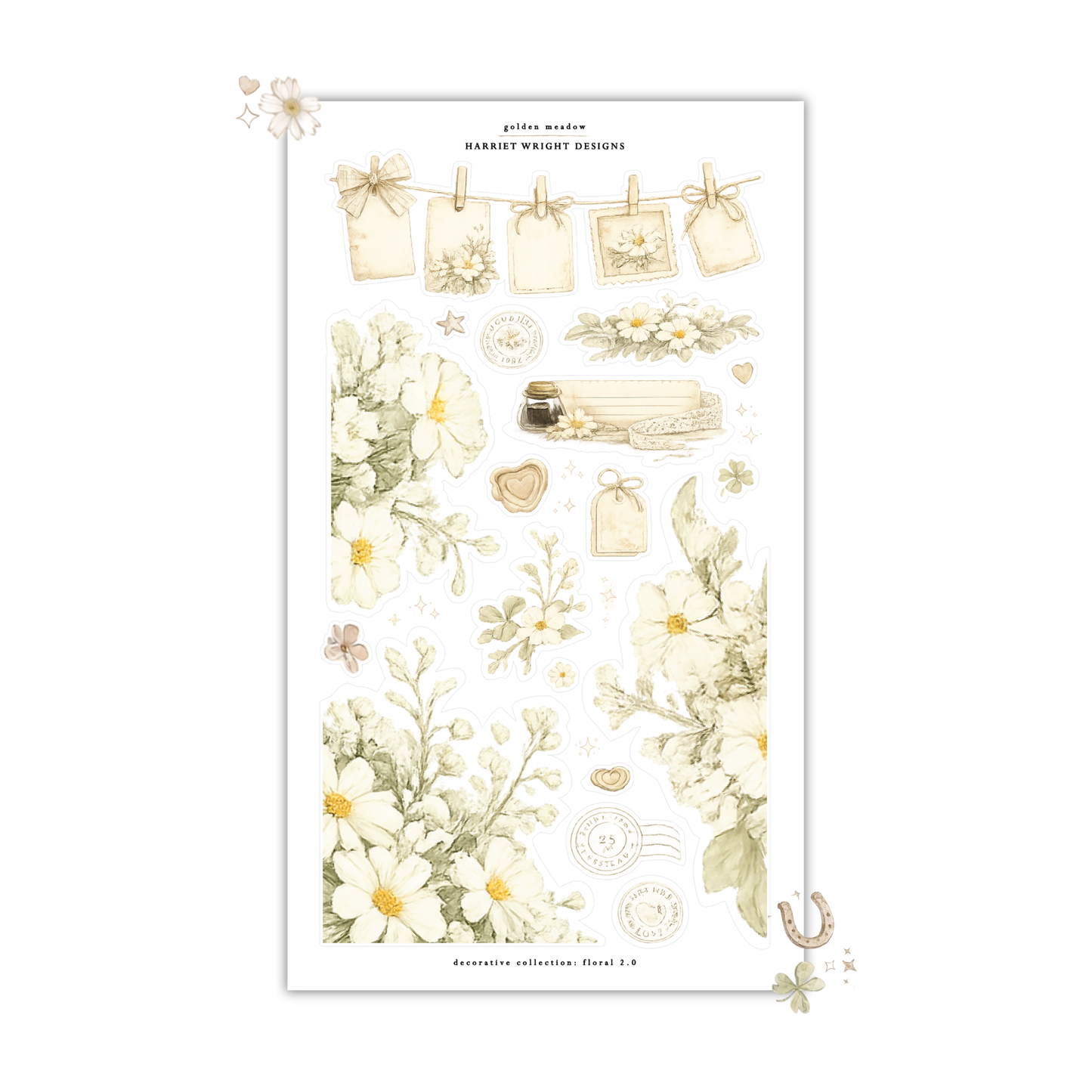 Golden Meadow | Decorative Collection (Exclusive Artwork)