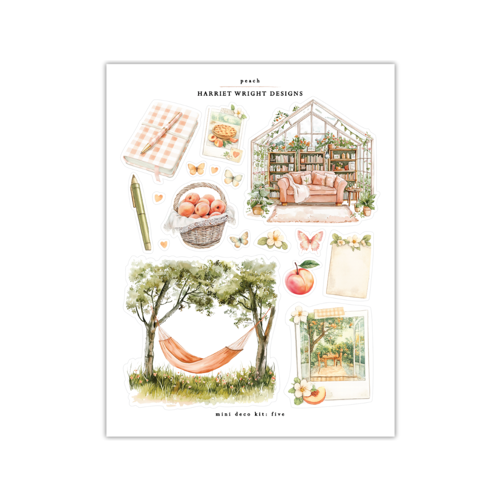 Peach | Mini Decorative Kit
