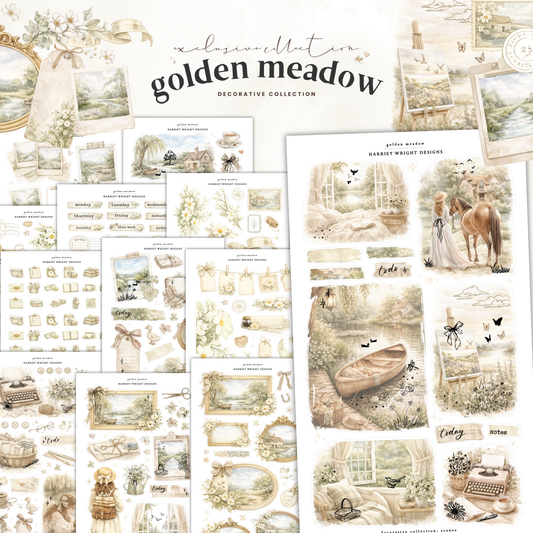 Golden Meadow | Decorative Collection (Exclusive Artwork)